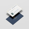This item will come with our official certificate of authenticity.