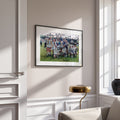 This is a stunning 12x8 framed photograph signed by Leeds United's 1992 championship winning squad.