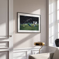 This is a stunning photograph signed by Tottenham Hotspur legend Ricky Villa.