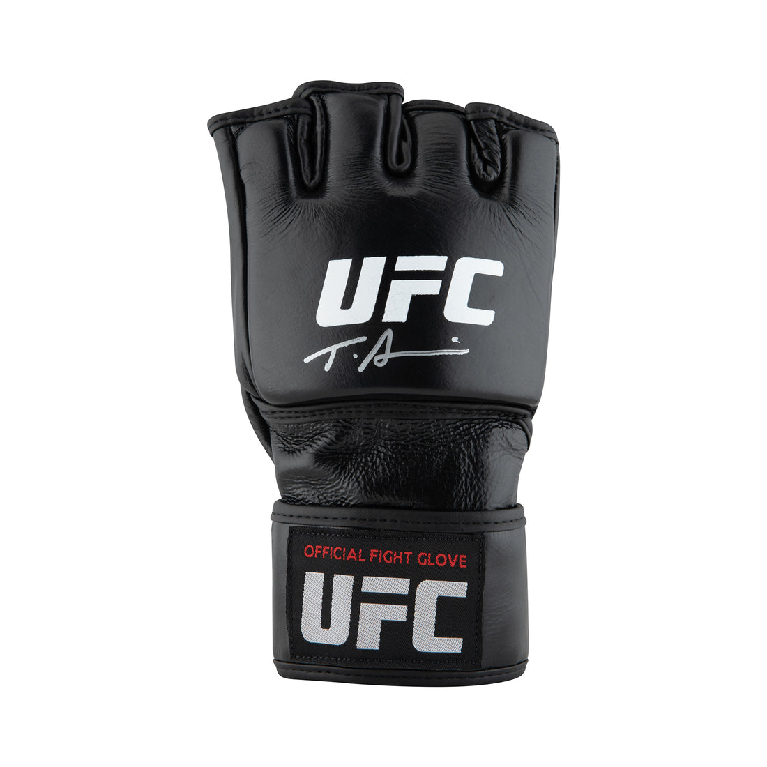 This is a stunning official UFC fight glove signed by UFC star Tom Aspinall.